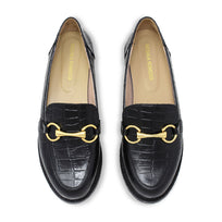 Mocasines JUDY LOAFER Regina Romero en piel color negro