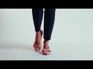 LULU - Rosa Claro Regina Romero Zapato Flat Balerina de Piso Para Dama en Piel