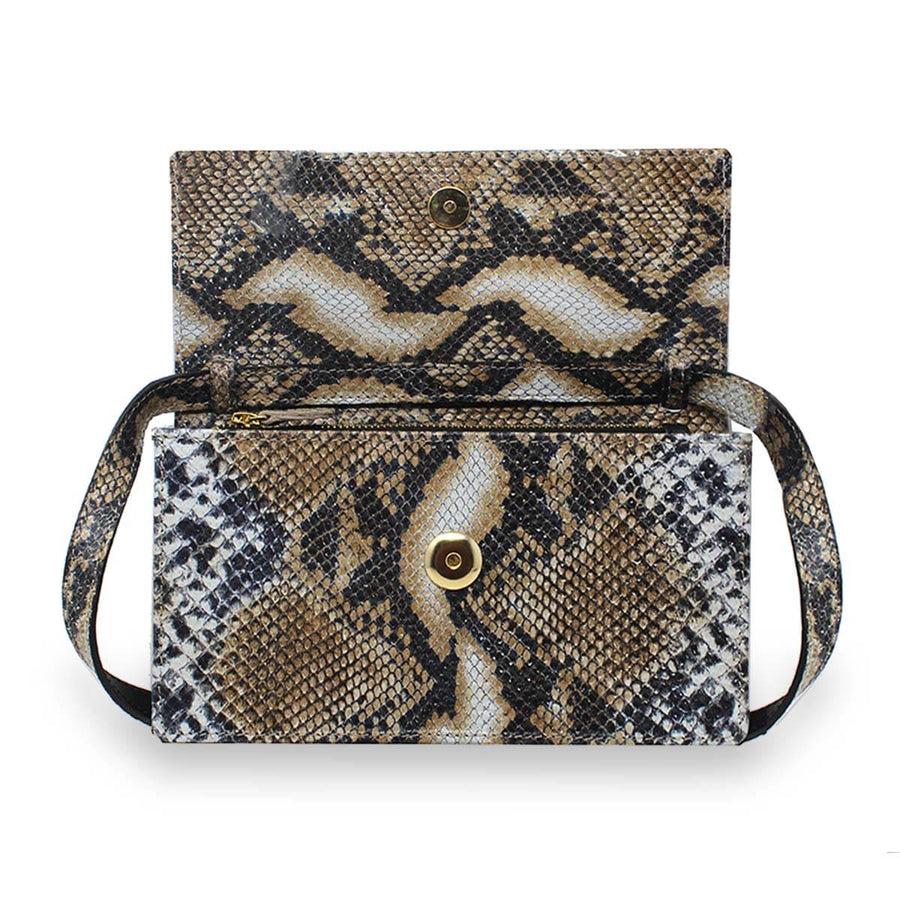 ARTEMISA - Blanco Regina Romero Accesorio Cartera Para Dama en Piel