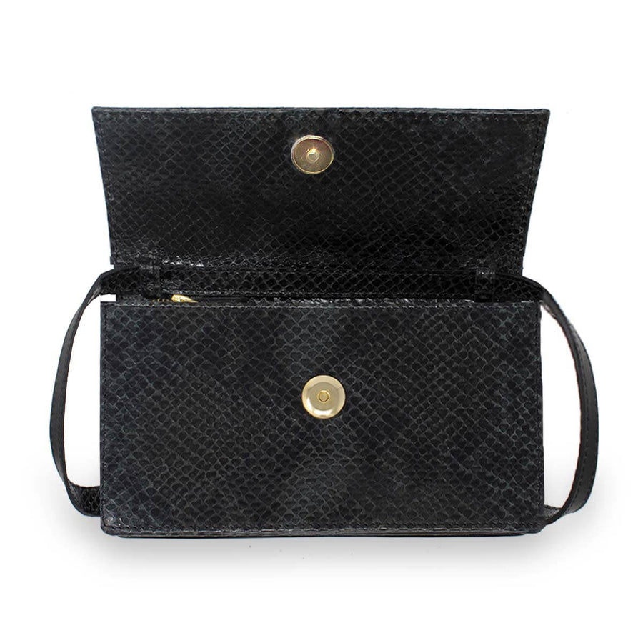 ARTEMISA - Negro Regina Romero Accesorio Cartera Para Dama en Piel