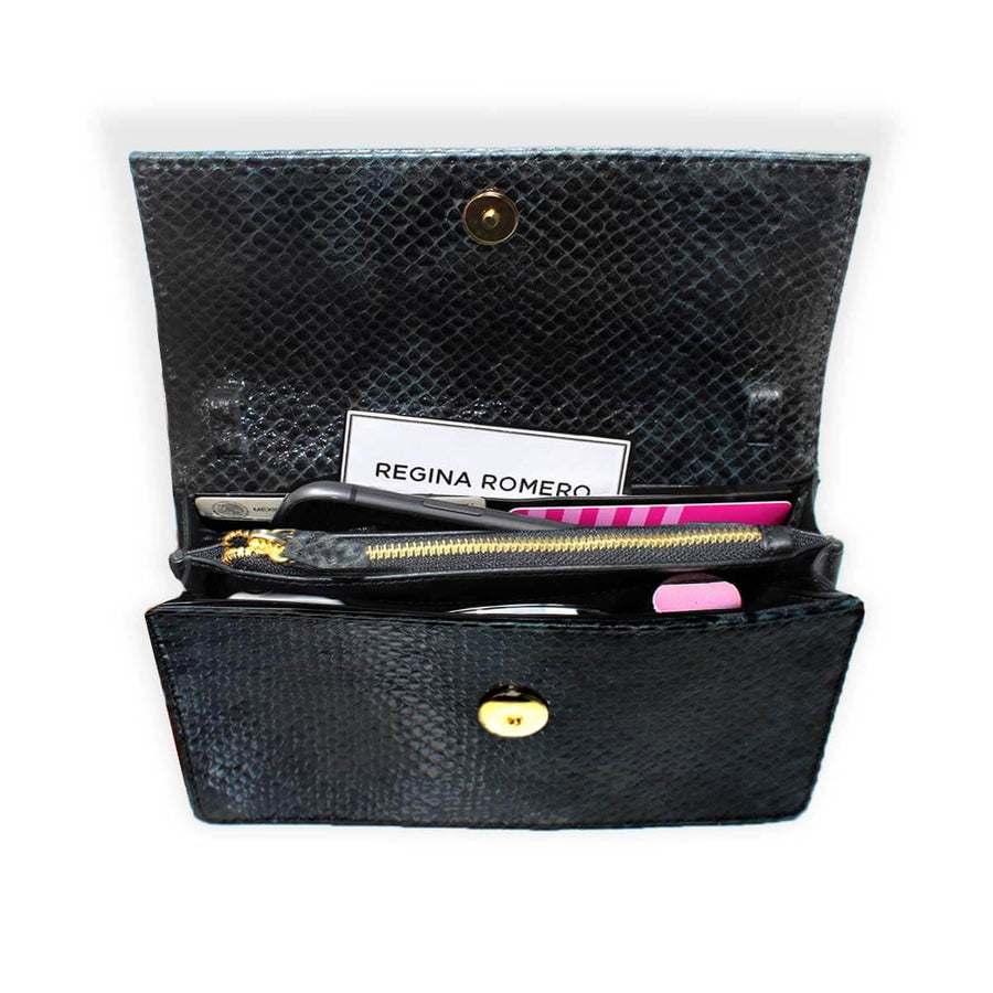 ARTEMISA - Negro Regina Romero Accesorio Cartera Para Dama en Piel