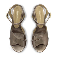 VENUS 120 - Seda Regina Romero High Heel Platform Sandal Shoe for Women in Leather