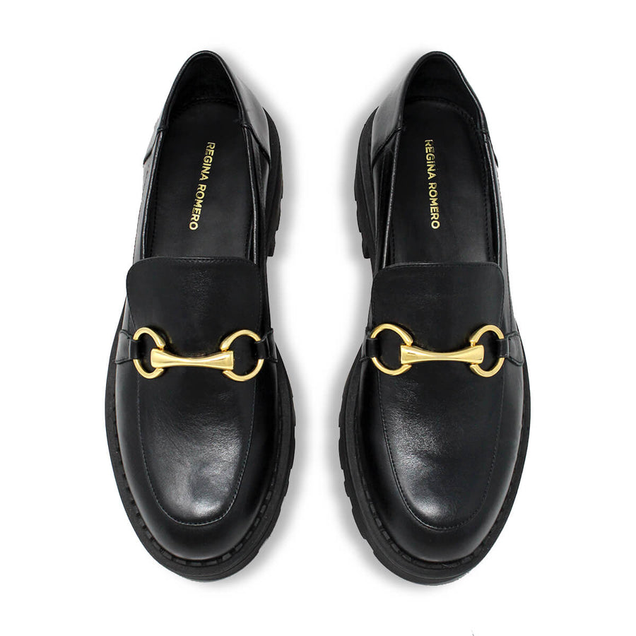 JUDY SPORT - Negro Regina Romero Zapato Tenis Urbano Sport Para Dama en Piel