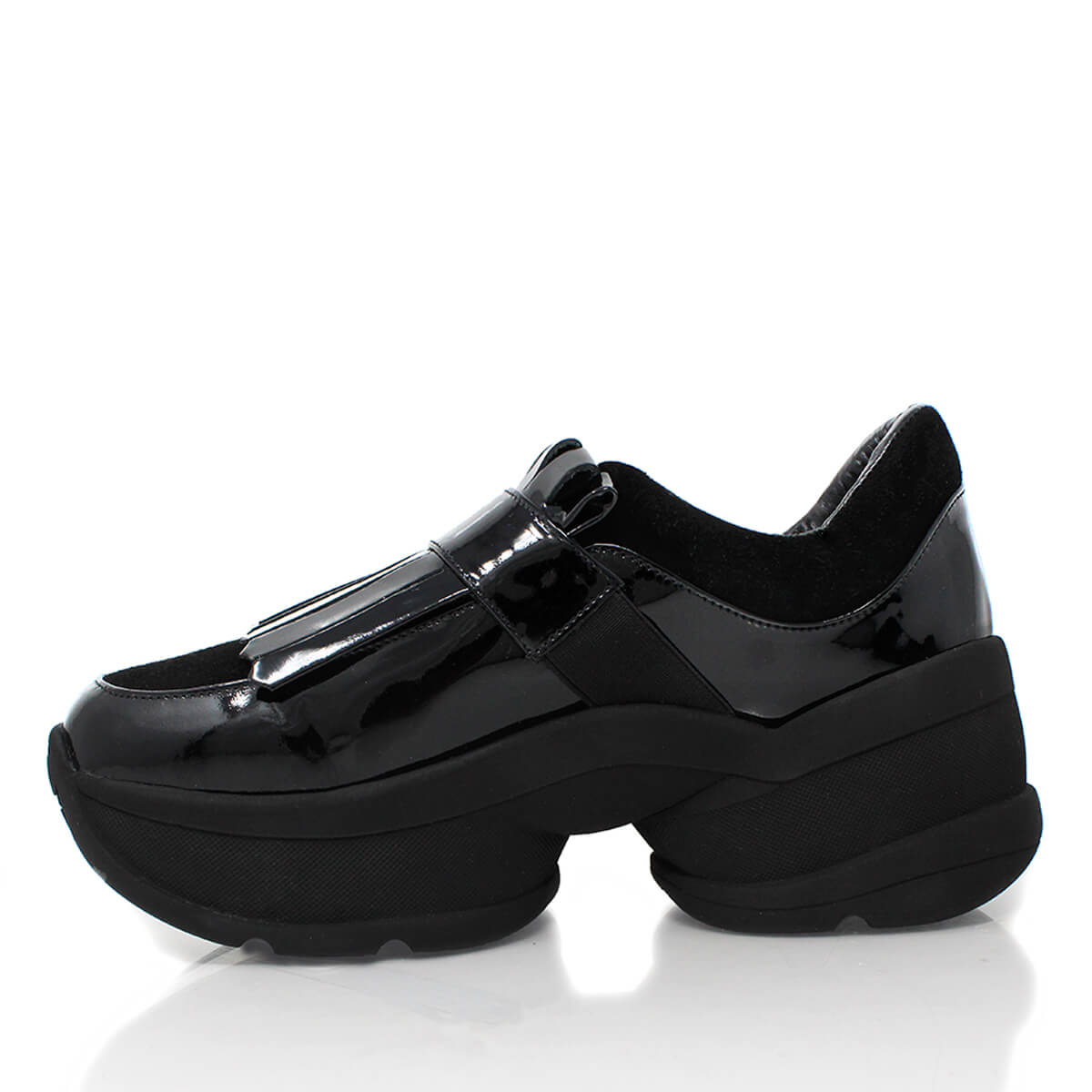 KENDALL 75 - Negro Regina Romero Zapato Tenis Urbano Sport Para Dama en Piel
