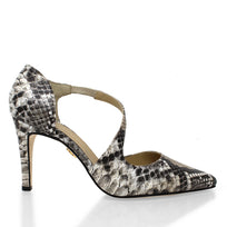 ANTHEA 85 - Beige Regina Romero Zapato Zapatilla Tacon Alto Para Dama en Piel