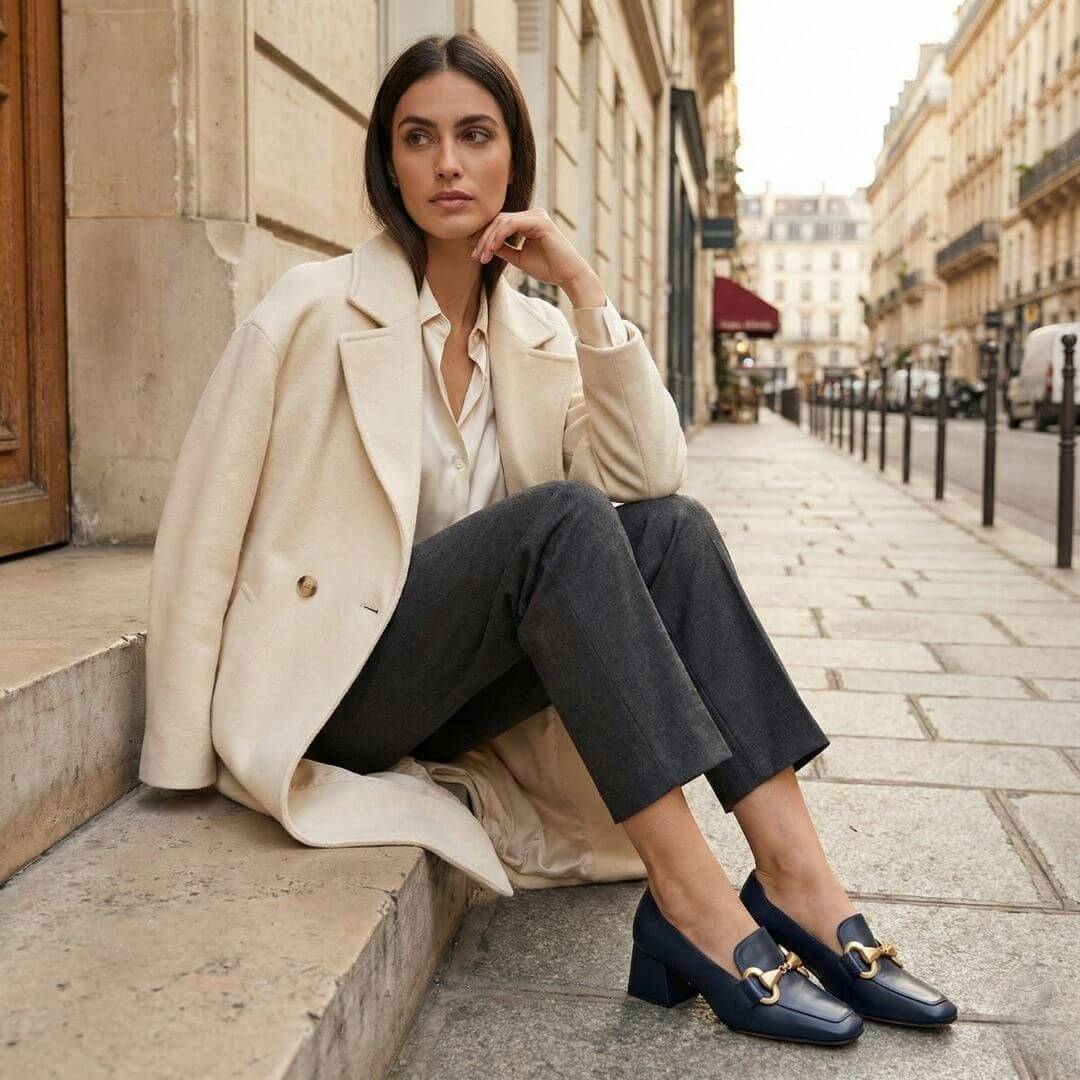 GRETA 40 - Azul Marino