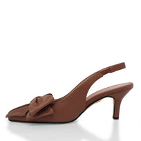 MIMI 50 - Tan Regina Romero  Zapato Zapatilla Tacon Bajo Para Dama en Piel