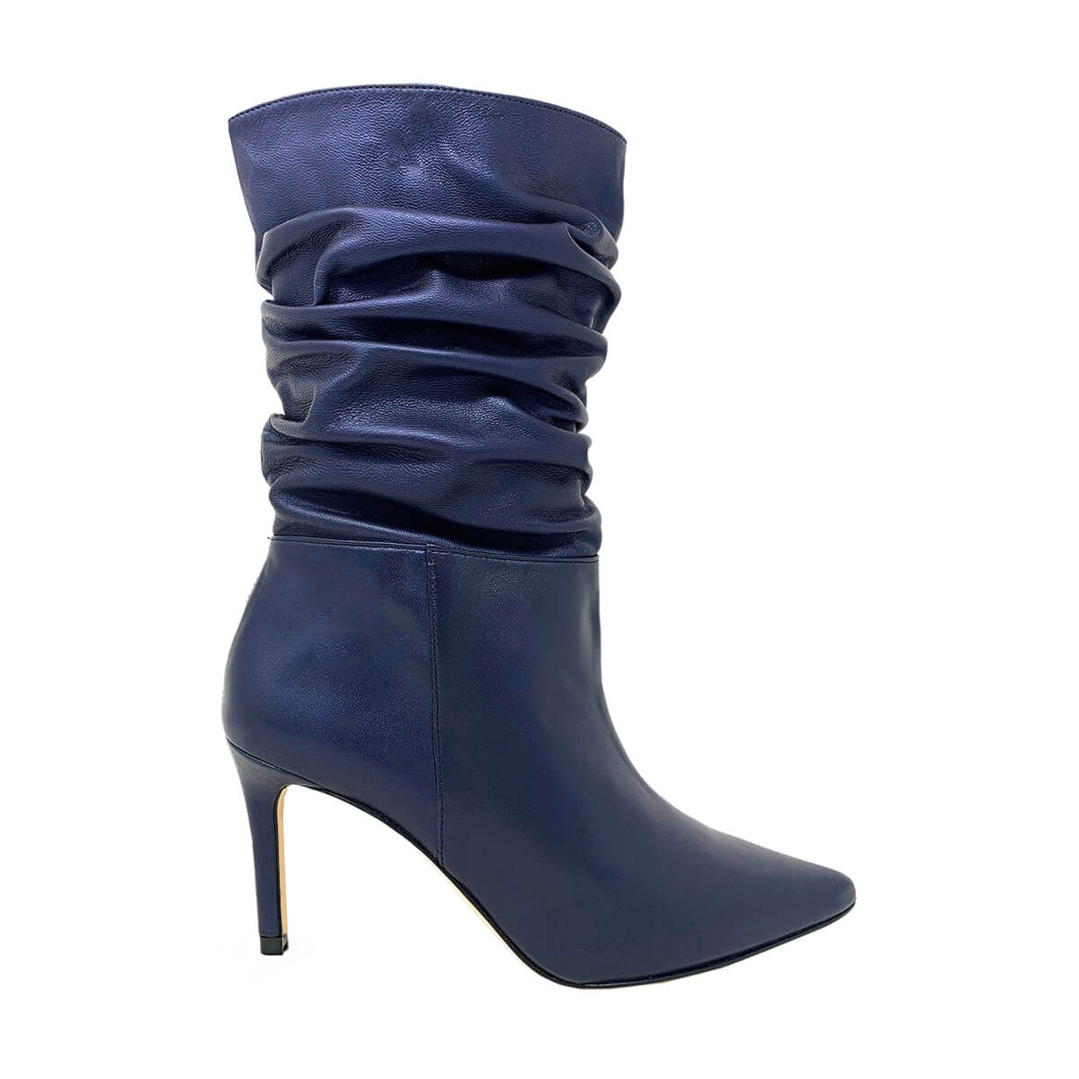 CASANDRA 75 - Marino Regina Romero Zapato Bota Tacon Alto para Dama en Piel