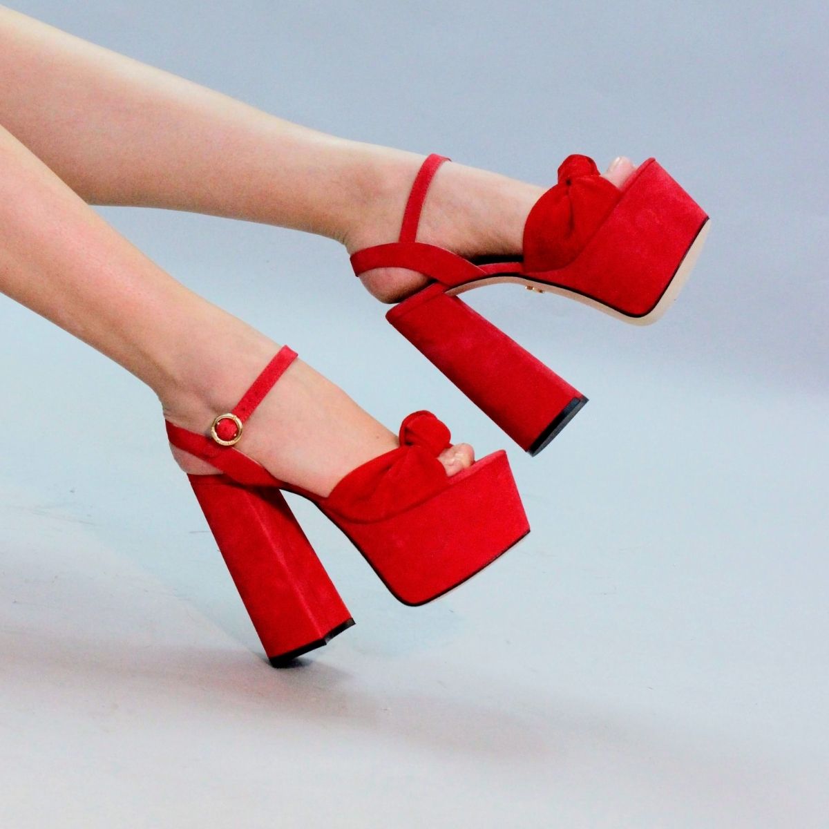 Zapatos rojos deals para dama