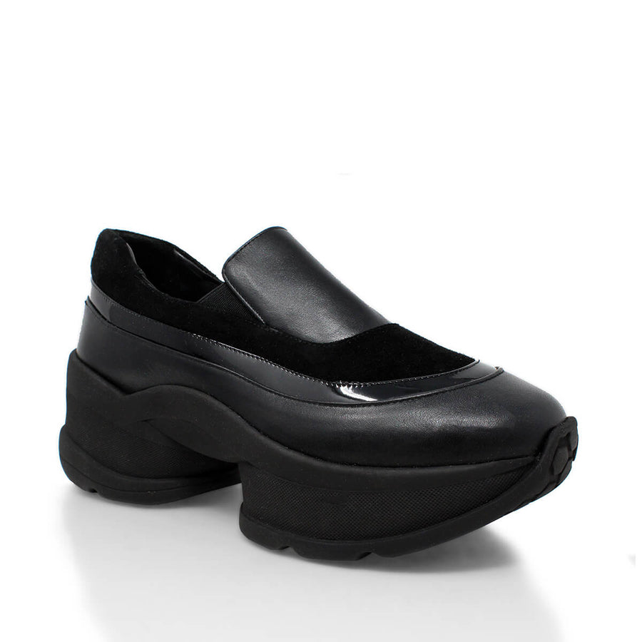 ALICE 75 - Mix Negro Regina Romero Zapato Tenis Urbano Sport Para Dama en Piel