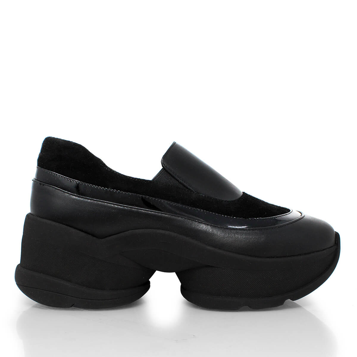 ALICE 75 - Mix Negro Regina Romero Zapato Tenis Urbano Sport Para Dama en Piel