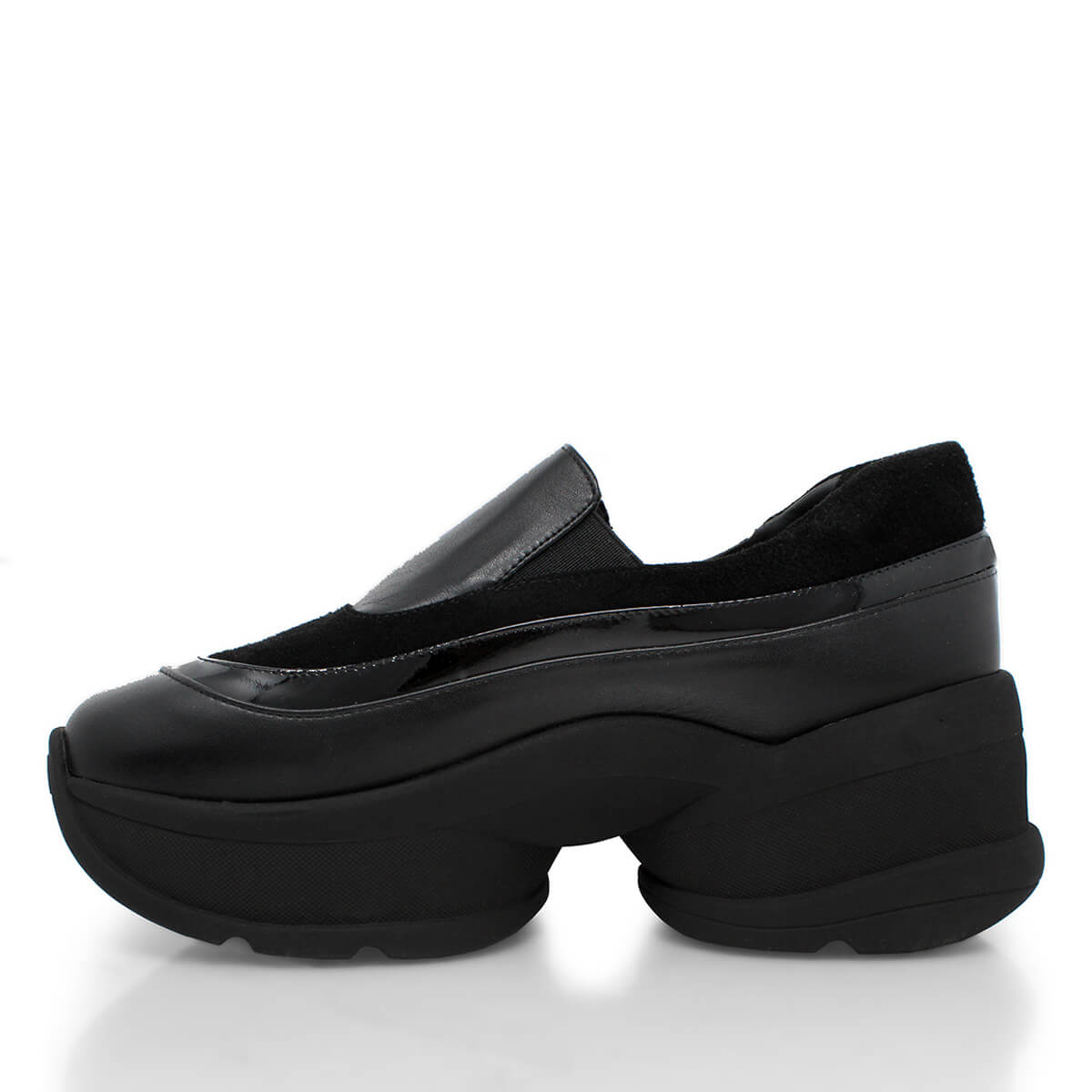 ALICE 75 - Mix Negro Regina Romero Zapato Tenis Urbano Sport Para Dama en Piel