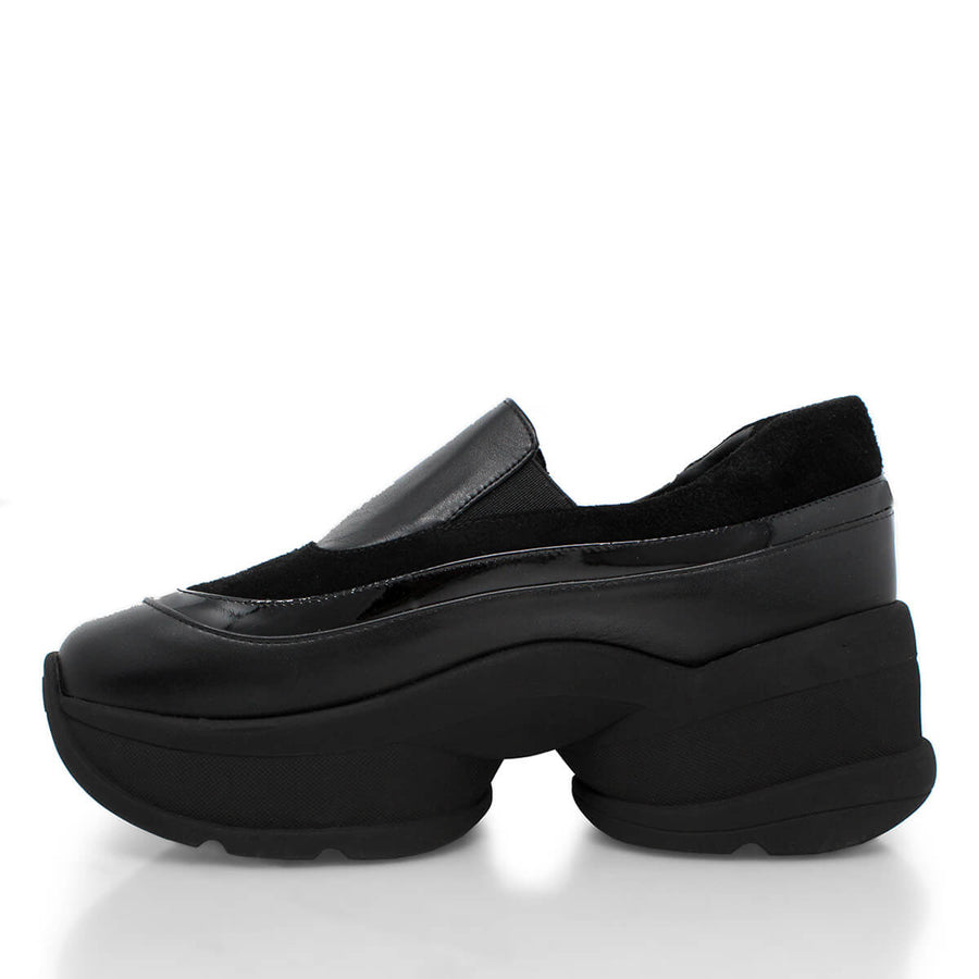 ALICE 75 - Mix Negro Regina Romero Zapato Tenis Urbano Sport Para Dama en Piel